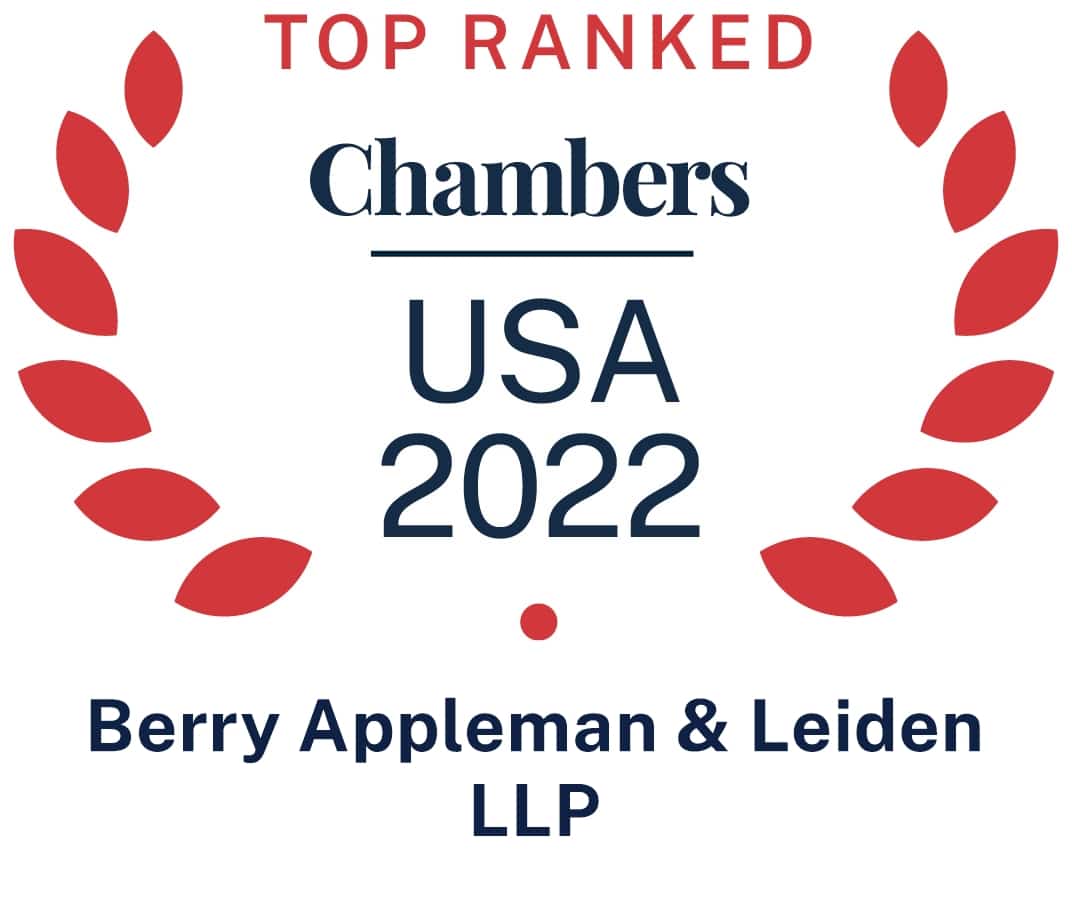 Awards And Accolades B A L Berry Appleman Leiden LLP 